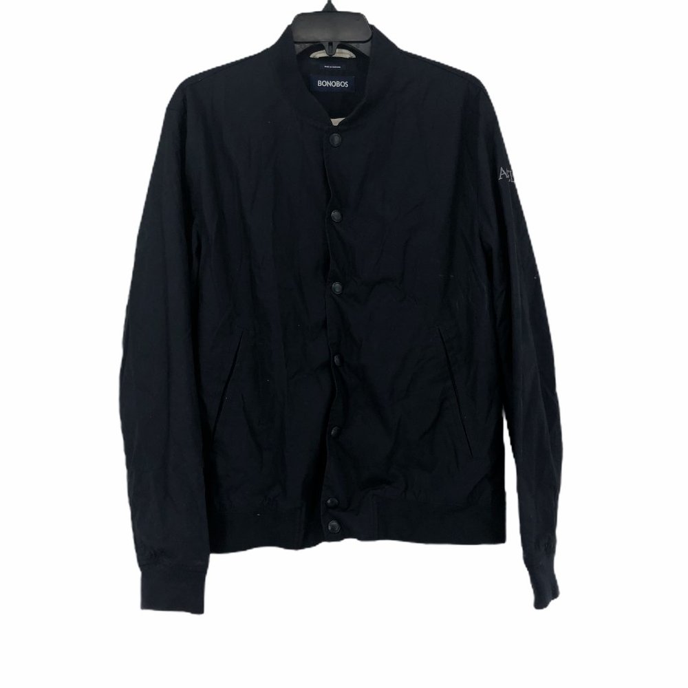 Bonobos Mens Snap Closure Designer Varsity Jacket
